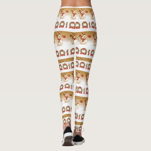Kerst Leggings (Achterkant)