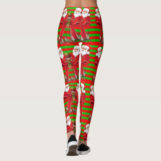 Kerst Leggings (Achterkant)