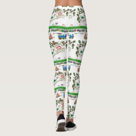 Kerst Leggings (Achterkant)