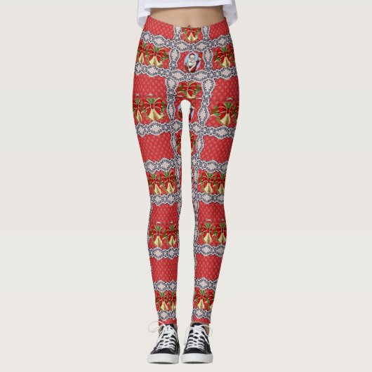 Kerst Leggings (Voorkant)