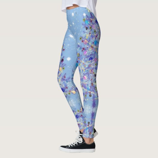 Kerst Leggings Mooie Kerstboom (Links)