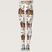 Kerst Leggings Peperkoek Man (Voorkant)
