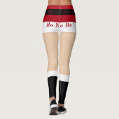 Kerst Leggings Sinterklaas Gift Funny (Achterkant)