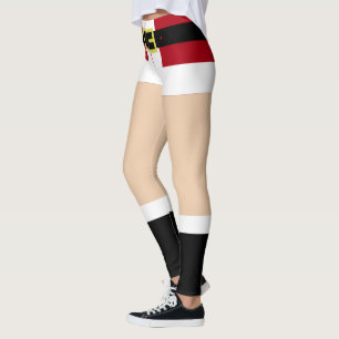 Kerst Leggings Sinterklaas Gift Funny