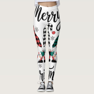 ‎ kerst leggings voor vrouwen