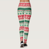 Kerst Leggins Leggings (Achterkant)