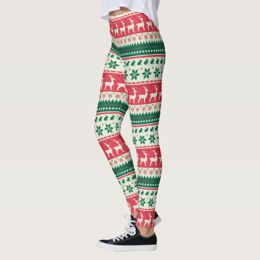 Kerst Leggins Leggings (Links)