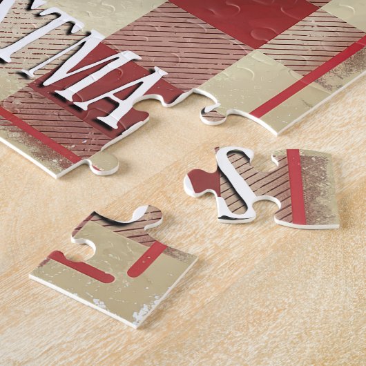 kerst legpuzzel (Zijkant)