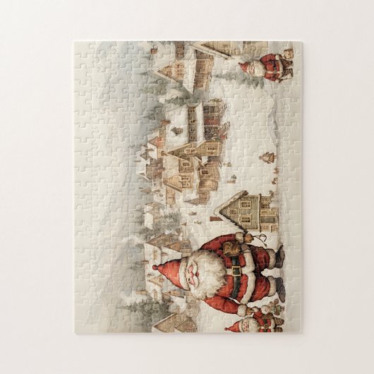 kerst legpuzzel (Verticaal)