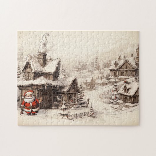  kerst legpuzzel (Horizontaal)