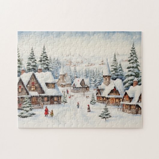  kerst legpuzzel (Horizontaal)