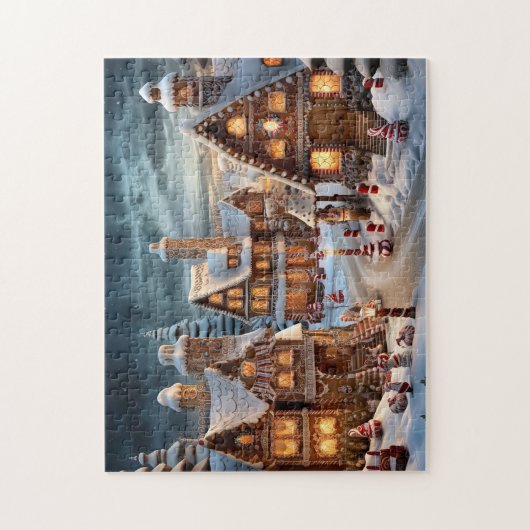 kerst legpuzzel (Verticaal)