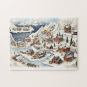 kerst legpuzzel (Horizontaal)