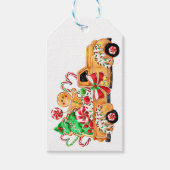 Kerst lekkernijen cadeaulabel (Voorkant)