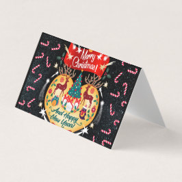 Kerst lekkernijen kaart