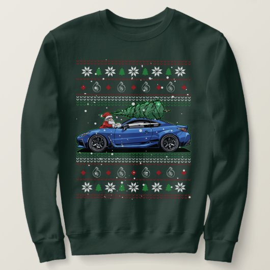 Kerst Lelijke Toyota GR86! Beste Car Guy Gift! Trui (Design voorkant)