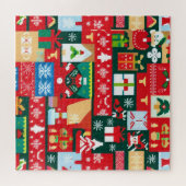 Kerst Lelijke trui (1) Legpuzzel (Horizontaal)