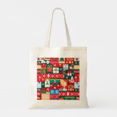 Kerst lelijke trui 1 tote bag (Achterkant)