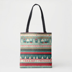 Kerst lelijke trui 3 tote bag