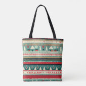 Kerst lelijke trui 3 tote bag (Achterkant)