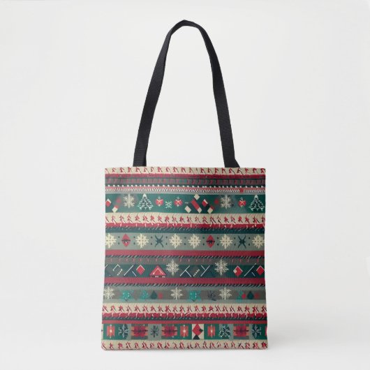 Kerst lelijke trui 4 tote bag (Voorkant)