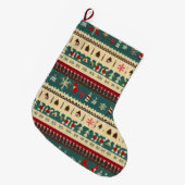 Kerst Lelijke trui 5 Grote Kerstsok (Voorkant (Hangend))