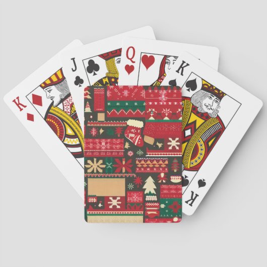 Kerst Lelijke trui (7) Pokerkaarten (Achterkant)