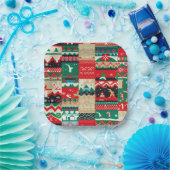 Kerst Lelijke trui 8 Papieren Bordje (Feest)