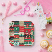 Kerst Lelijke trui 8 Papieren Bordje (Feest)