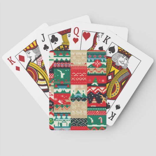 Kerst Lelijke trui (8) Pokerkaarten (Achterkant)