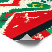 Kerst Lelijke trui 8 Poster (Hoek)