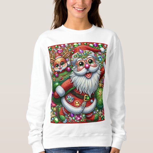 Kerst lelijke trui ontwerp (Voorkant)