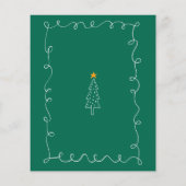 Kerst Lelijke trui Party uitnodiging (Achterkant)