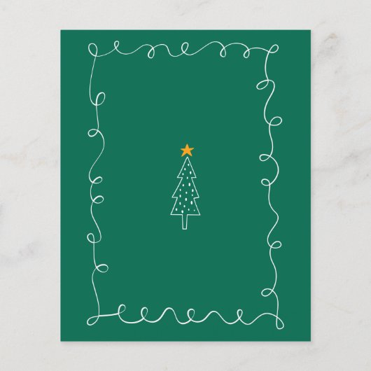 Kerst Lelijke trui Party uitnodiging (Achterkant)