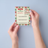 Kerst Lelijke trui Stemmen Kaart (Hand)