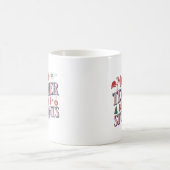 Kerst-Leraar-Merry en Helder-Grappig Koffiemok (Center)