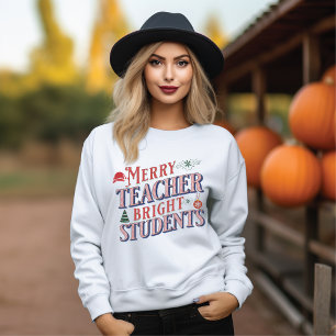 Kerst-Leraar-Merry en Helder-Grappig Trui