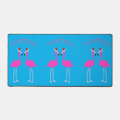Kerst Lesbian Flamingos Flamingo Belles Bureaumat (Voorkant)