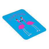Kerst Lesbian Flamingos Flamingo Belles Magneet (Rechterzijde)