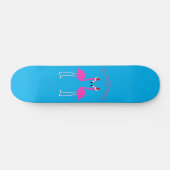 Kerst Lesbian Flamingos Flamingo Belles Persoonlijk Skateboard (Horizontaal)