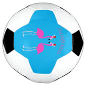 Kerst Lesbian Flamingos Flamingo Belles Voetbal (Gedraaid)