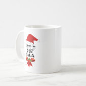 Kerst Let's Get Lit Classic Koffiemok (Voorkant links)