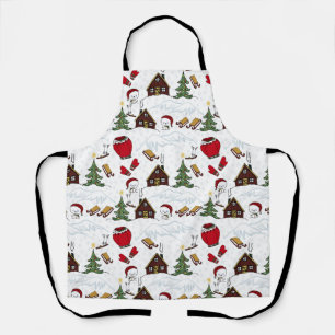 Kerst leuk ontwerp schort