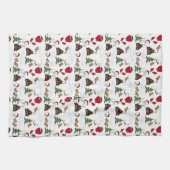 Kerst leuk ontwerp theedoek (Horizontaal)