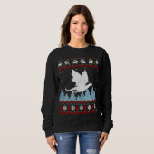 Kerst Leuke Dragon Lelijke trui Xmas (Voorkant volledig)