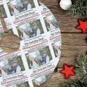 Kerst Leuke foto grillige krant patroon Kerstboom Rok