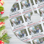 Kerst Leuke foto grillige krant patroon Kerstboom Rok