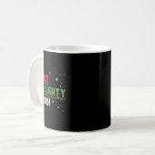 Kerst Leuke Naughty Bruh Grappige Kerstlijst Kinde Koffiemok (Voorkant links)