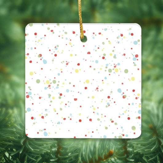 Kerst Leuke Roze Flamingo Vakantie Lichten Keramisch Ornament