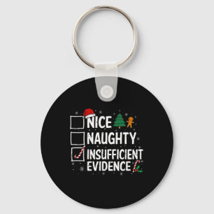 Kerst Leuke Stoute Onvoldoende Bewijs Kerstman Sleutelhanger